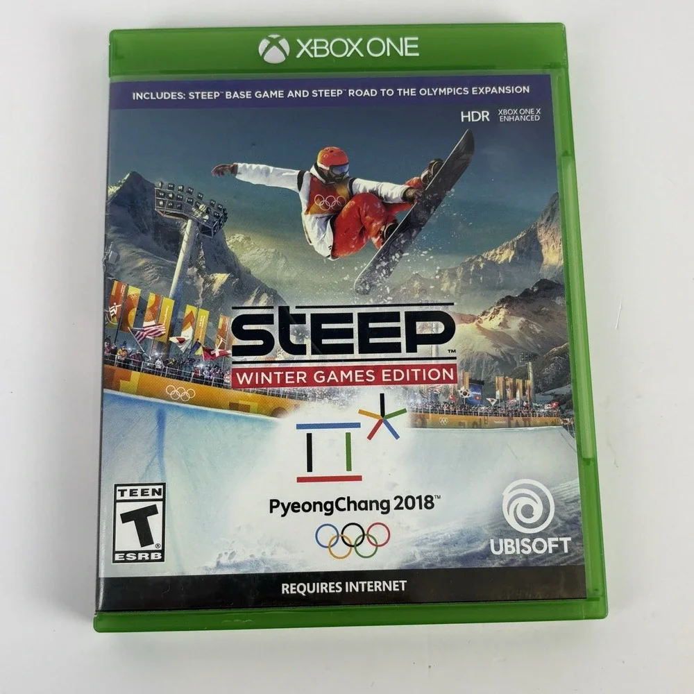 Steep: Winter Games Edition (Microsoft Xbox One, 2017) PyeongChang 2018 Rated T